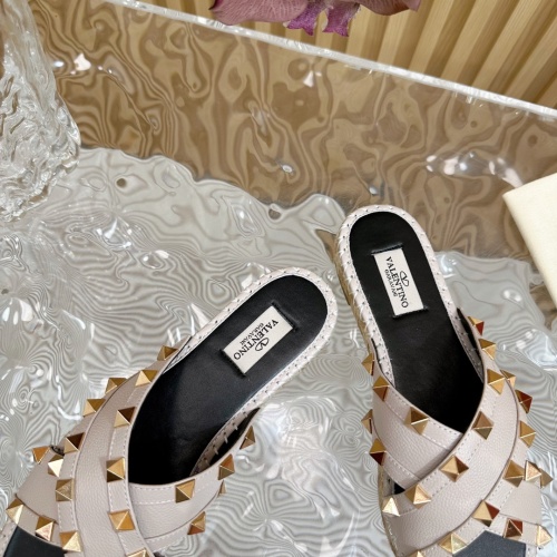 Cheap Valentino Slippers For Women #1212192 Replica Wholesale [$102.00 USD] [ITEM#1212192] on Replica Valentino Slippers