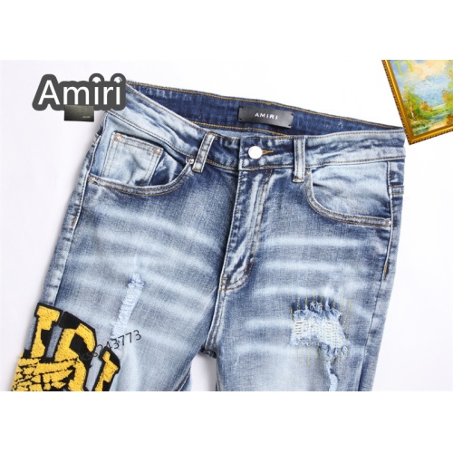 Cheap Amiri Jeans For Men #1212199 Replica Wholesale [$48.00 USD] [ITEM#1212199] on Replica Amiri Jeans