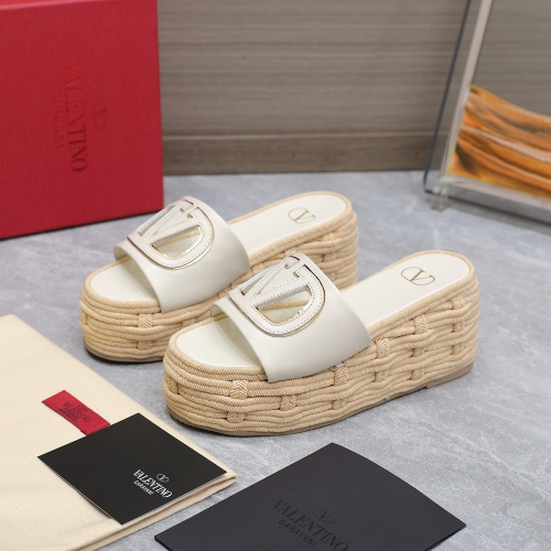 Cheap Valentino Slippers For Women #1212225 Replica Wholesale [$115.00 USD] [ITEM#1212225] on Replica Valentino Slippers