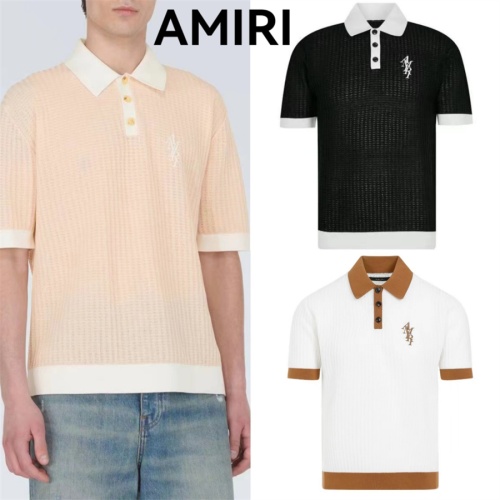 Cheap Amiri T-Shirts Short Sleeved For Unisex #1212243 Replica Wholesale [$48.00 USD] [ITEM#1212243] on Replica Amiri T-Shirts