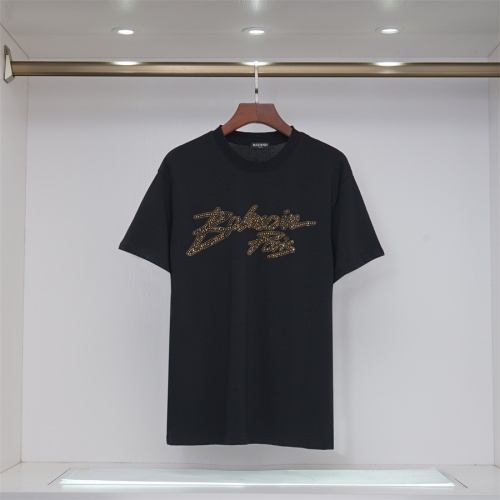 Cheap Balmain T-Shirts Short Sleeved For Unisex #1212277 Replica Wholesale [$34.00 USD] [ITEM#1212277] on Replica Balmain T-Shirts