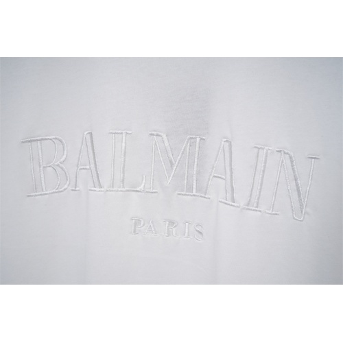 Cheap Balmain T-Shirts Short Sleeved For Unisex #1212284 Replica Wholesale [$32.00 USD] [ITEM#1212284] on Replica Balmain T-Shirts