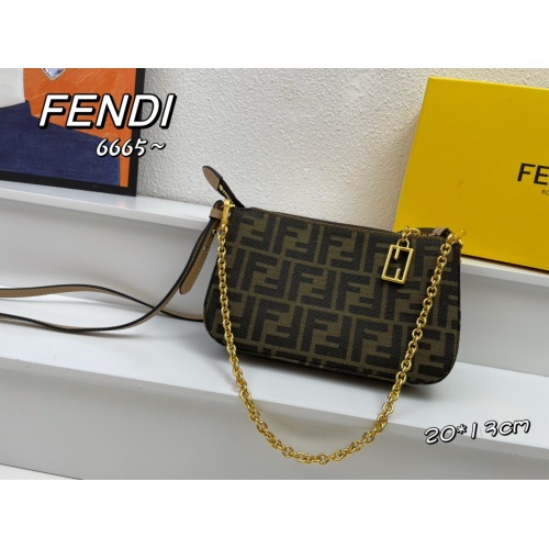 Cheap Fendi AAA Quality Messenger Bags For Women #1212287 Replica Wholesale [$92.00 USD] [ITEM#1212287] on Replica Fendi AAA Messenger Bags