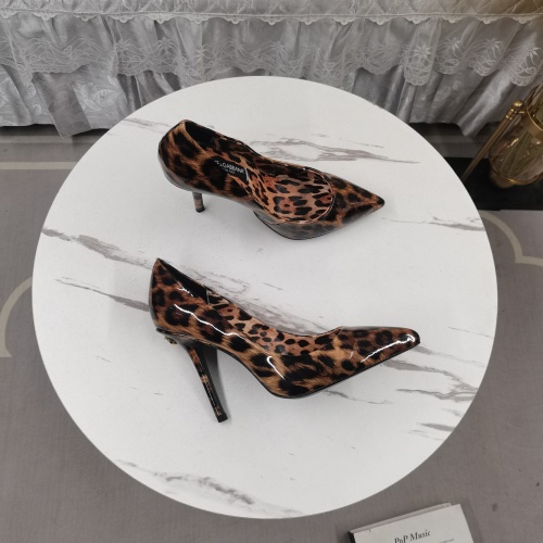 Cheap Dolce &amp; Gabbana D&amp;G High-Heeled Shoes For Women #1212328 Replica Wholesale [$130.00 USD] [ITEM#1212328] on Replica Dolce &amp; Gabbana D&amp;G High-Heeled Shoes