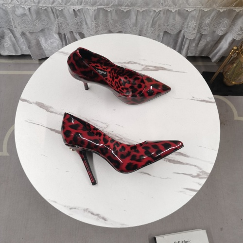 Cheap Dolce &amp; Gabbana D&amp;G High-Heeled Shoes For Women #1212329 Replica Wholesale [$130.00 USD] [ITEM#1212329] on Replica Dolce &amp; Gabbana D&amp;G High-Heeled Shoes