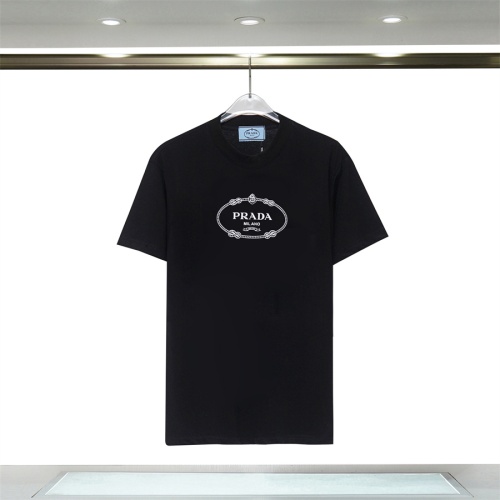 Cheap Prada T-Shirts Short Sleeved For Unisex #1212345 Replica Wholesale [$32.00 USD] [ITEM#1212345] on Replica Prada T-Shirts