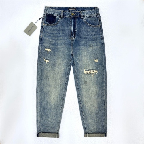 Cheap Balenciaga Jeans For Men #1212375 Replica Wholesale [$64.00 USD] [ITEM#1212375] on Replica Balenciaga Jeans