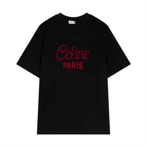 Cheap Celine T-Shirts Short Sleeved For Unisex #1212377 Replica Wholesale [$45.00 USD] [ITEM#1212377] on Replica Celine T-Shirts