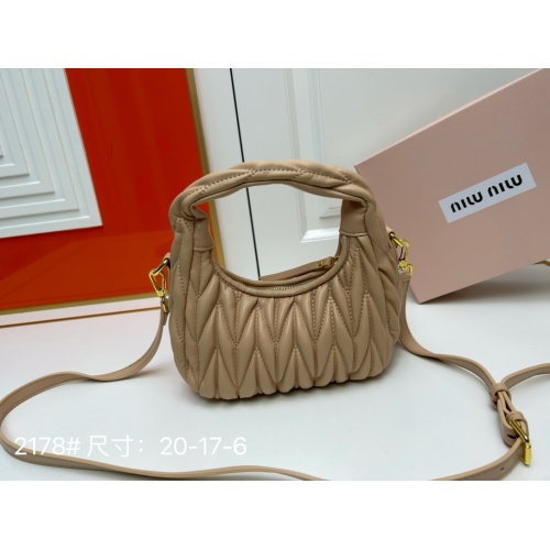 Cheap MIU MIU AAA Quality Messenger Bags For Women #1212411 Replica Wholesale [$72.00 USD] [ITEM#1212411] on Replica MIU MIU AAA Messenger Bags