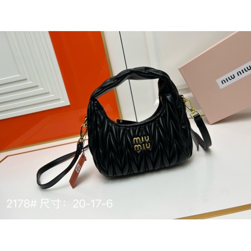 Cheap MIU MIU AAA Quality Messenger Bags For Women #1212414 Replica Wholesale [$80.00 USD] [ITEM#1212414] on Replica MIU MIU AAA Messenger Bags