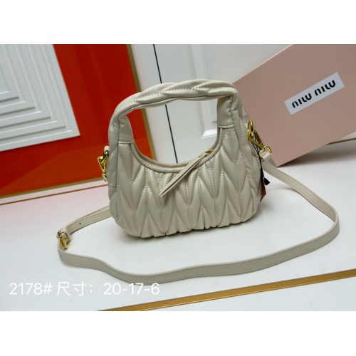 Cheap MIU MIU AAA Quality Messenger Bags For Women #1212421 Replica Wholesale [$72.00 USD] [ITEM#1212421] on Replica MIU MIU AAA Messenger Bags