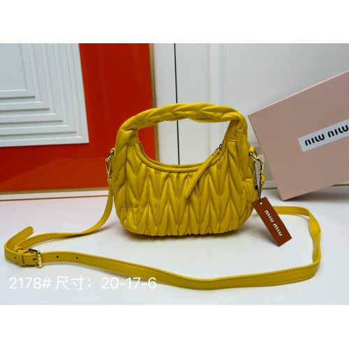 Cheap MIU MIU AAA Quality Messenger Bags For Women #1212423 Replica Wholesale [$72.00 USD] [ITEM#1212423] on Replica MIU MIU AAA Messenger Bags