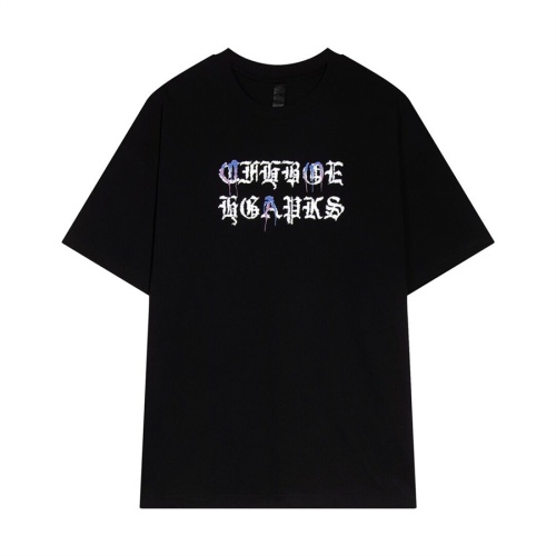 Cheap Chrome Hearts T-Shirts Short Sleeved For Unisex #1212435 Replica Wholesale [$52.00 USD] [ITEM#1212435] on Replica Chrome Hearts T-Shirts