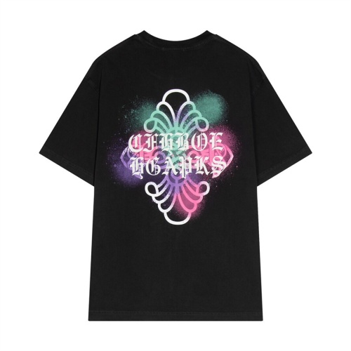 Cheap Chrome Hearts T-Shirts Short Sleeved For Unisex #1212454 Replica Wholesale [$56.00 USD] [ITEM#1212454] on Replica Chrome Hearts T-Shirts