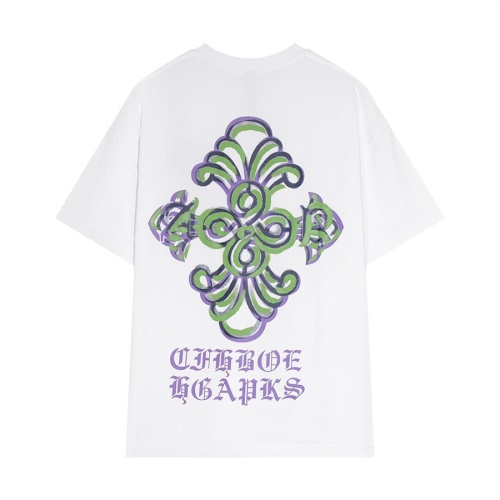 Cheap Chrome Hearts T-Shirts Short Sleeved For Unisex #1212458 Replica Wholesale [$48.00 USD] [ITEM#1212458] on Replica Chrome Hearts T-Shirts