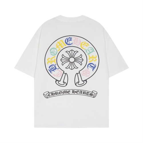 Cheap Chrome Hearts T-Shirts Short Sleeved For Unisex #1212465 Replica Wholesale [$42.00 USD] [ITEM#1212465] on Replica Chrome Hearts T-Shirts