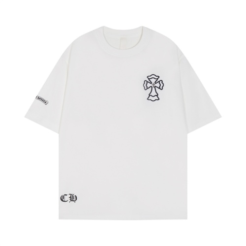 Cheap Chrome Hearts T-Shirts Short Sleeved For Unisex #1212470 Replica Wholesale [$42.00 USD] [ITEM#1212470] on Replica Chrome Hearts T-Shirts