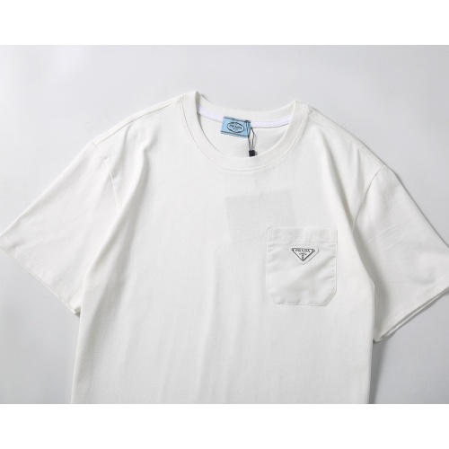 Cheap Prada T-Shirts Short Sleeved For Unisex #1212548 Replica Wholesale [$29.00 USD] [ITEM#1212548] on Replica Prada T-Shirts