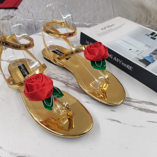 Cheap Dolce &amp; Gabbana D&amp;G Sandal For Women #1212848 Replica Wholesale [$125.00 USD] [ITEM#1212848] on Replica Dolce &amp; Gabbana D&amp;G Sandal