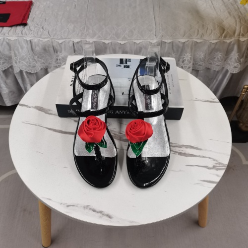 Cheap Dolce &amp; Gabbana D&amp;G Sandal For Women #1212851 Replica Wholesale [$125.00 USD] [ITEM#1212851] on Replica Dolce &amp; Gabbana D&amp;G Sandal