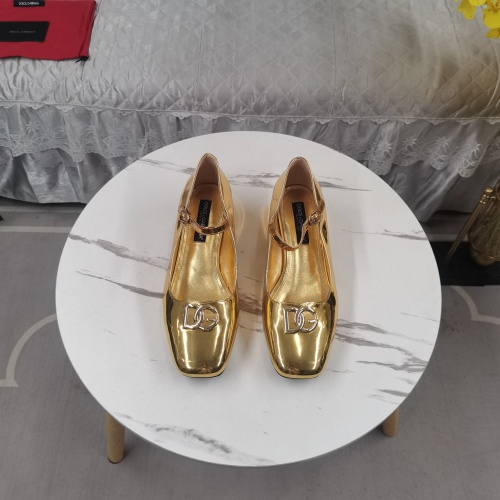 Cheap Dolce &amp; Gabbana D&amp;G High-Heeled Shoes For Women #1213038 Replica Wholesale [$130.00 USD] [ITEM#1213038] on Replica Dolce &amp; Gabbana D&amp;G High-Heeled Shoes