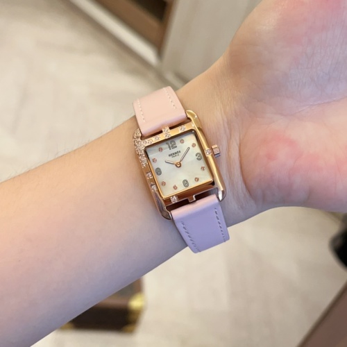 Cheap Hermes AAA Quality Watches For Women #1213109 Replica Wholesale [$160.00 USD] [ITEM#1213109] on Replica Hermes Quality Watches