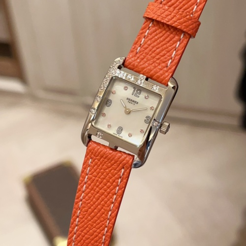 Cheap Hermes AAA Quality Watches For Women #1213123 Replica Wholesale [$150.00 USD] [ITEM#1213123] on Replica Hermes Quality Watches