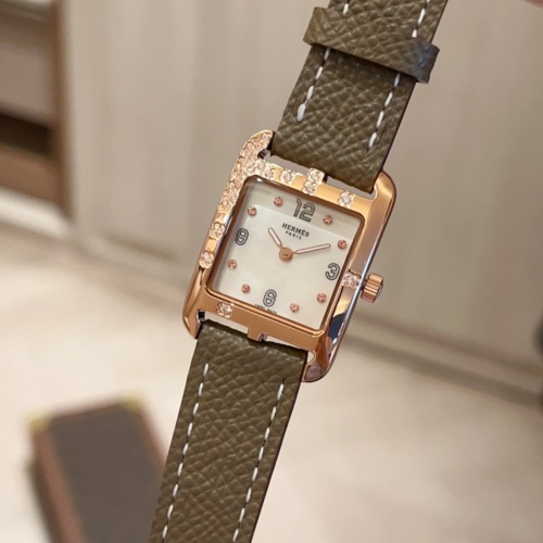 Cheap Hermes AAA Quality Watches For Women #1213128 Replica Wholesale [$160.00 USD] [ITEM#1213128] on Replica Hermes Quality Watches