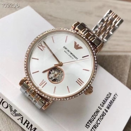 Cheap Armani AAA Quality Watches In Rose Gold For Women #1213173 Replica Wholesale [$225.00 USD] [ITEM#1213173] on Replica Armani AAA Quality Watches