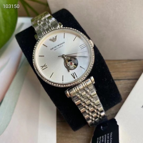 Cheap Armani AAA Quality Watches In Silver For Women #1213175 Replica Wholesale [$225.00 USD] [ITEM#1213175] on Replica Armani AAA Quality Watches