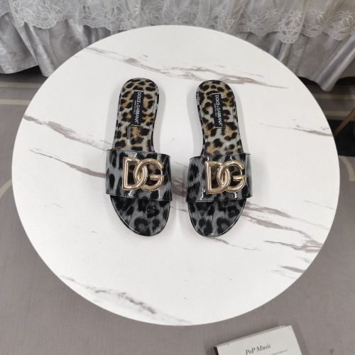 Cheap Dolce &amp; Gabbana D&amp;G Slippers For Women #1213192 Replica Wholesale [$125.00 USD] [ITEM#1213192] on Replica Dolce &amp; Gabbana D&amp;G Slippers