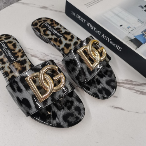 Cheap Dolce &amp; Gabbana D&amp;G Slippers For Women #1213192 Replica Wholesale [$125.00 USD] [ITEM#1213192] on Replica Dolce &amp; Gabbana D&amp;G Slippers