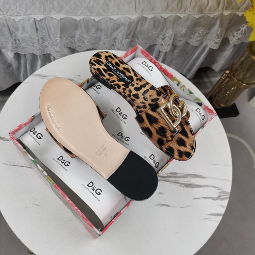 Cheap Dolce &amp; Gabbana D&amp;G Slippers For Women #1213193 Replica Wholesale [$125.00 USD] [ITEM#1213193] on Replica Dolce &amp; Gabbana D&amp;G Slippers