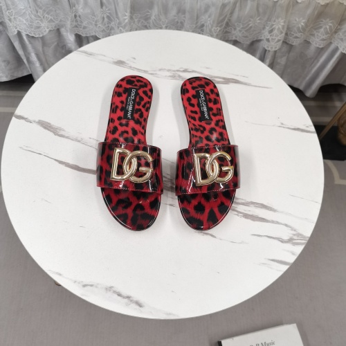 Cheap Dolce &amp; Gabbana D&amp;G Slippers For Women #1213194 Replica Wholesale [$125.00 USD] [ITEM#1213194] on Replica Dolce &amp; Gabbana D&amp;G Slippers