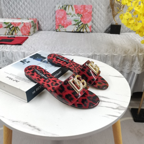 Cheap Dolce &amp; Gabbana D&amp;G Slippers For Women #1213194 Replica Wholesale [$125.00 USD] [ITEM#1213194] on Replica Dolce &amp; Gabbana D&amp;G Slippers