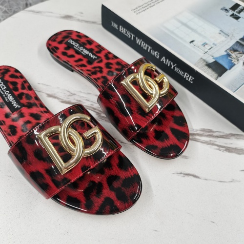 Cheap Dolce &amp; Gabbana D&amp;G Slippers For Women #1213194 Replica Wholesale [$125.00 USD] [ITEM#1213194] on Replica Dolce &amp; Gabbana D&amp;G Slippers