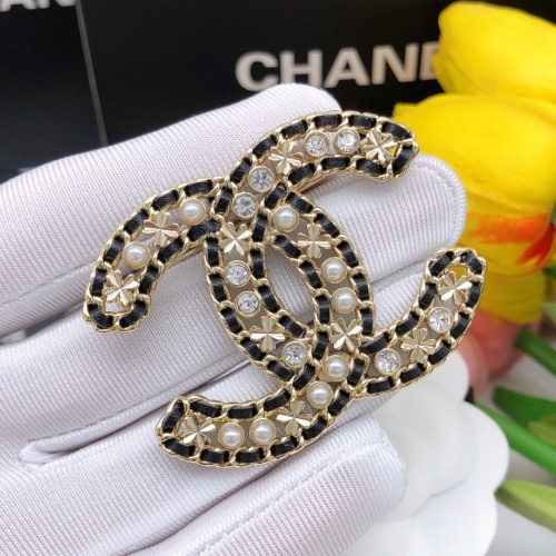 Cheap Chanel Brooches For Women #1213221 Replica Wholesale [$27.00 USD] [ITEM#1213221] on Replica Chanel Brooches