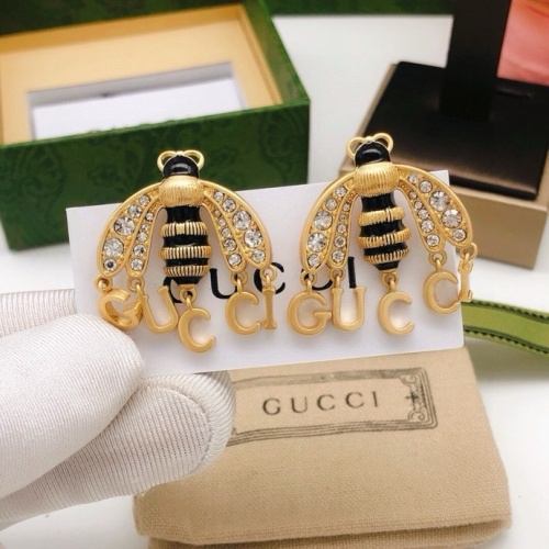 Cheap Gucci Earrings For Women #1213229 Replica Wholesale [$29.00 USD] [ITEM#1213229] on Replica Gucci Earrings