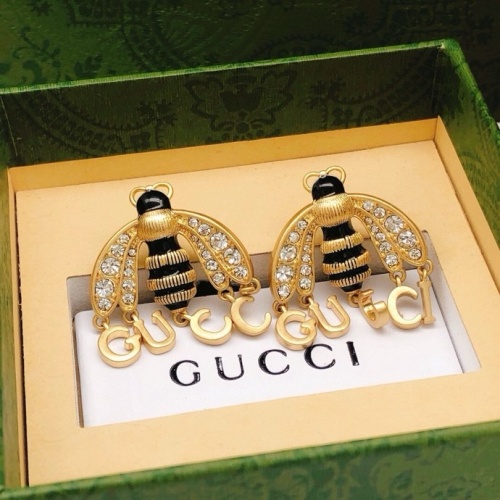 Cheap Gucci Earrings For Women #1213229 Replica Wholesale [$29.00 USD] [ITEM#1213229] on Replica Gucci Earrings