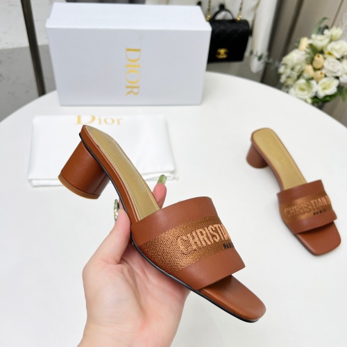 Cheap Christian Dior Slippers For Women #1213236 Replica Wholesale [$82.00 USD] [ITEM#1213236] on Replica Christian Dior Slippers