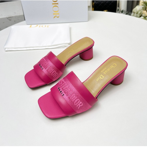 Cheap Christian Dior Slippers For Women #1213239 Replica Wholesale [$82.00 USD] [ITEM#1213239] on Replica Christian Dior Slippers