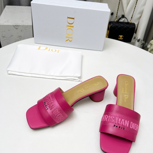 Cheap Christian Dior Slippers For Women #1213239 Replica Wholesale [$82.00 USD] [ITEM#1213239] on Replica Christian Dior Slippers