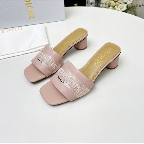 Cheap Christian Dior Slippers For Women #1213240 Replica Wholesale [$82.00 USD] [ITEM#1213240] on Replica Christian Dior Slippers