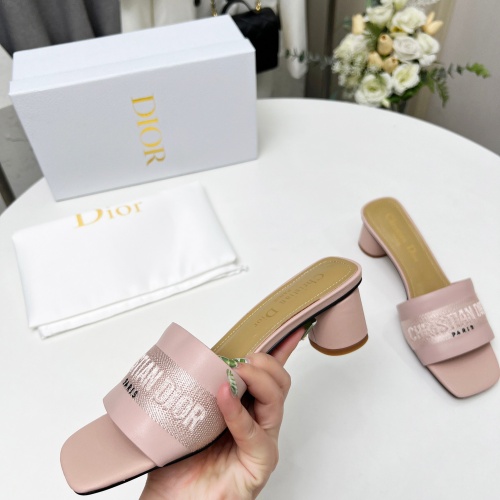 Cheap Christian Dior Slippers For Women #1213240 Replica Wholesale [$82.00 USD] [ITEM#1213240] on Replica Christian Dior Slippers