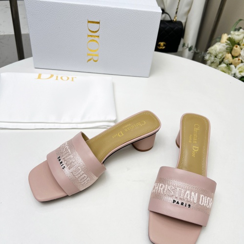 Cheap Christian Dior Slippers For Women #1213240 Replica Wholesale [$82.00 USD] [ITEM#1213240] on Replica Christian Dior Slippers