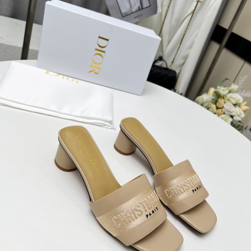 Cheap Christian Dior Slippers For Women #1213241 Replica Wholesale [$82.00 USD] [ITEM#1213241] on Replica Christian Dior Slippers