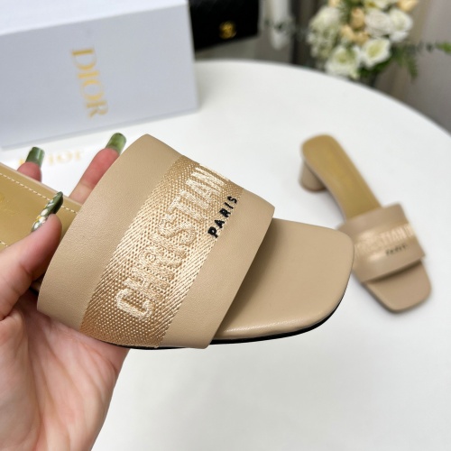 Cheap Christian Dior Slippers For Women #1213241 Replica Wholesale [$82.00 USD] [ITEM#1213241] on Replica Christian Dior Slippers