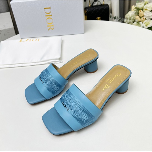 Cheap Christian Dior Slippers For Women #1213244 Replica Wholesale [$82.00 USD] [ITEM#1213244] on Replica Christian Dior Slippers