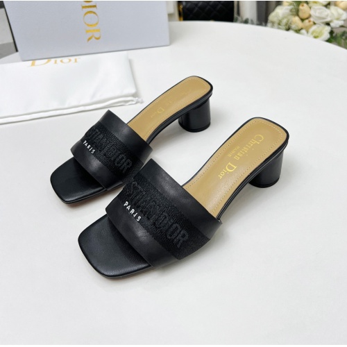 Cheap Christian Dior Slippers For Women #1213246 Replica Wholesale [$82.00 USD] [ITEM#1213246] on Replica Christian Dior Slippers