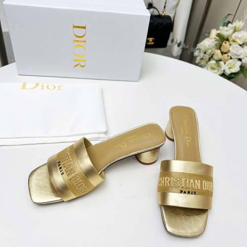 Cheap Christian Dior Slippers For Women #1213248 Replica Wholesale [$82.00 USD] [ITEM#1213248] on Replica Christian Dior Slippers